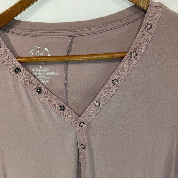 Maurice’s Purple 3/4 Sleeve Baseball Tee Size Large - Picture 3 of 4